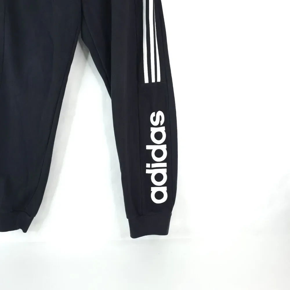adidas Warm Windproof Loose Casual Sports Trousers Men's Black GD5473 Pants‎
